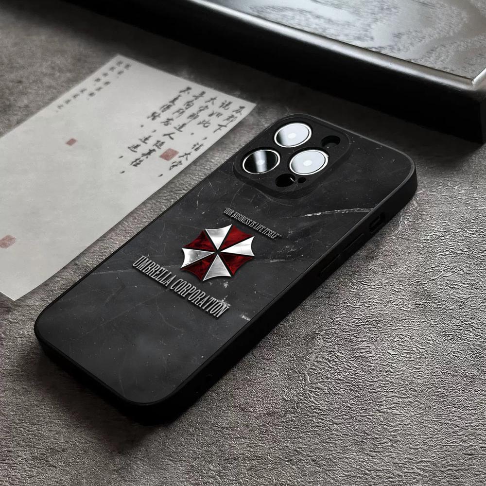 Umbrella Corporation Phone Case For 15 Pro Max Iphone 16 14 Pro Max 12 15 Plus 13 Pro 11 Xr X Xs 8 7 Plus Silicone Back Cover