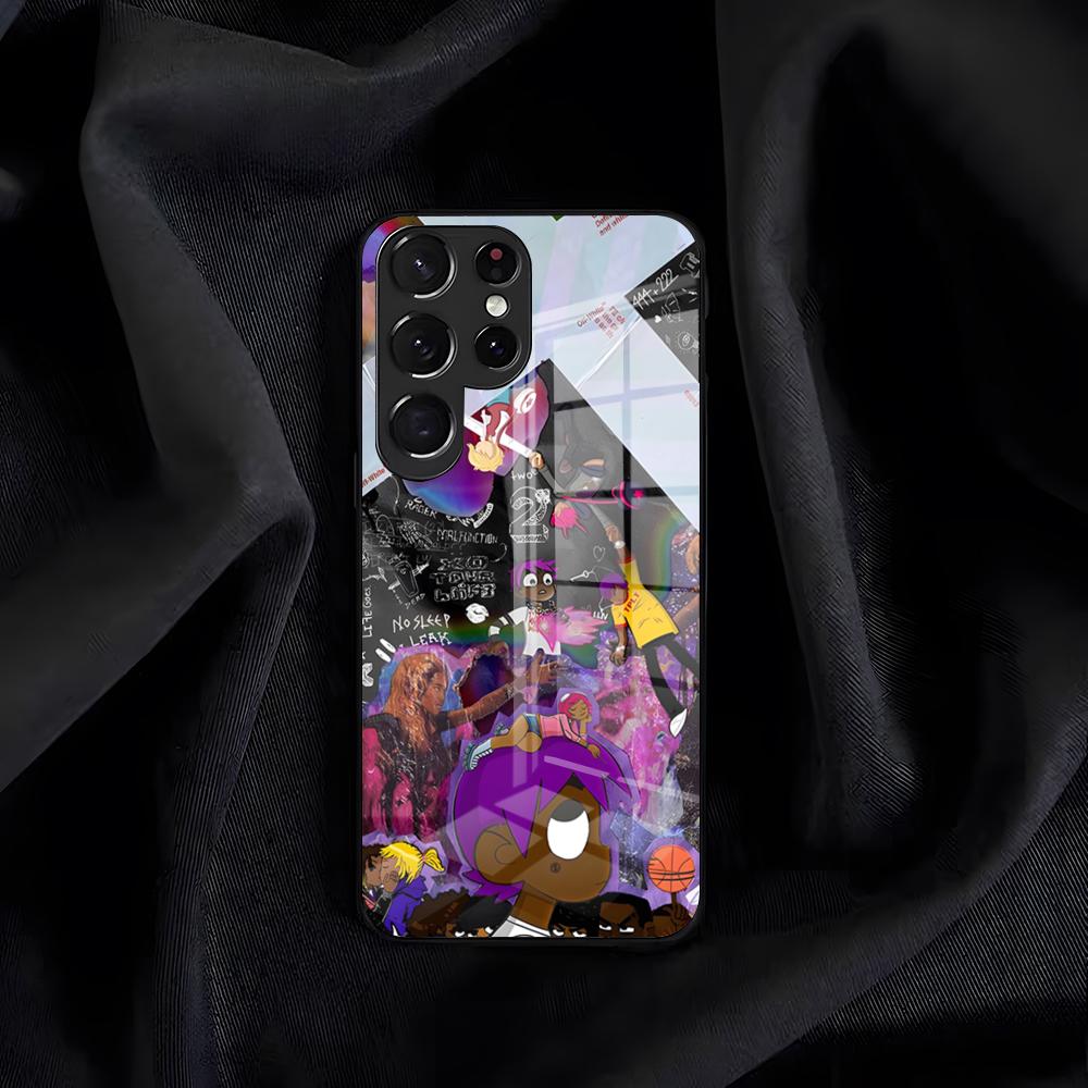 Lil Uzi V-Vert Rapper Phone Case For Samsung S26 S25 Edge S24 S23 S22 S21 S20 Ultra Plus FE Glass Cover