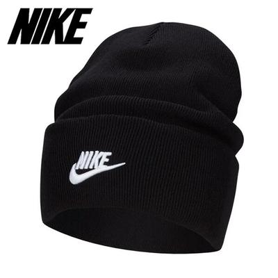Peak Beanie Tall Cuff Futura Hat Black FB6528-010