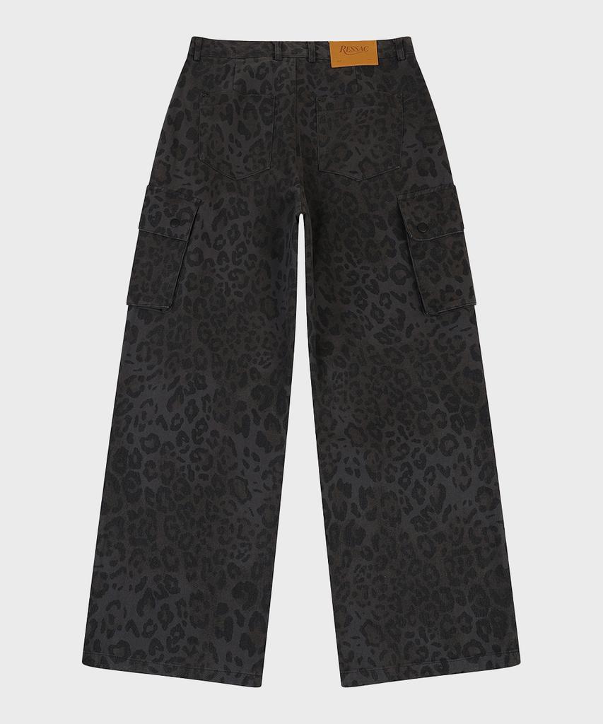 RESSAC Nomad Leopard Parachute Cargo Pants Charcoal