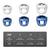 Full Face Kick Boxing Helmets PU Leather Training Sparring Headgear Helmets Martial Art Headgear Protector Enduring