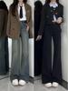 2024 Women's Plus Size High-Waist Fleece-Lined Flare Jeans: Winter Style