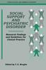 Kniha Social Support and Psychiatric Disorder : Research Findings and Guidelines for Clinical Practice