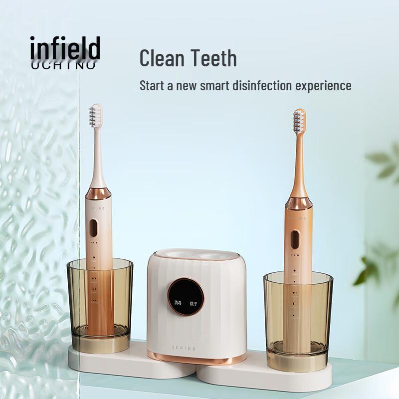 

Uchino Smart Disinfecting Sonic Toothbrush Set
