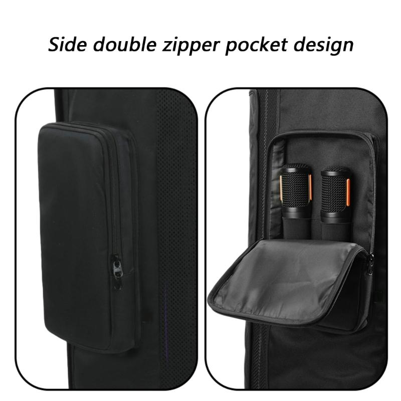 Nylon Case Proetctor Sleeve For Dedicated Speaker Precise Cutout And Sound Clear Mesh Front Panel Black