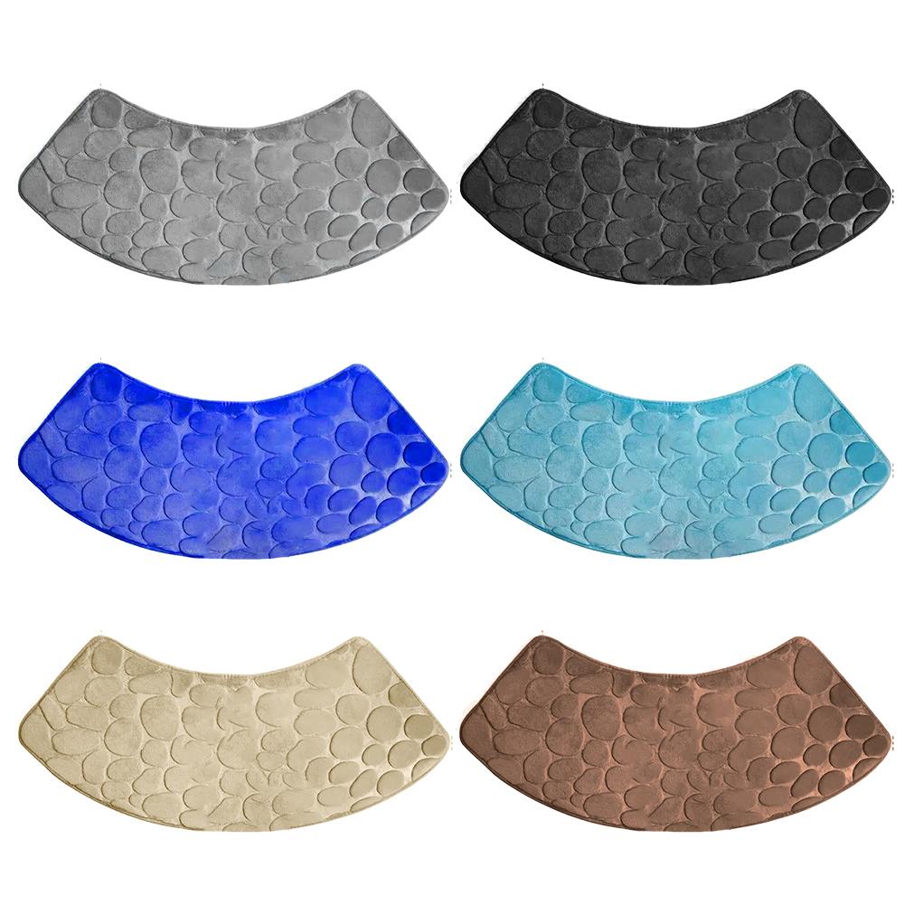 Saugfähige Duschmatte Badezimmerzubehör Dusche Weich Waschbar