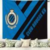 Club Brugge Wall Tapestry Aesthetic Wall Hanging Printed Fabric Blanket Decorative Tapestries for Bedroom Living Room Home Decor