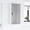 Wall Cabinet LUCCA Grey Sonoma 50 x 31 x 100 cm Particleboard
