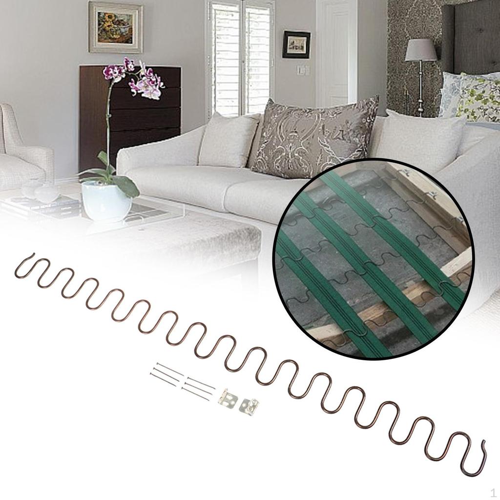 Chair Spring Kit DIY Supplies Replacement Support Zig Shape Upholstery for