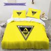 Alemannia Aachen Pattern Bedding Quilt Set  Home Decoration  Gift (1 * duvet cover + 2 * pillowcase  without core).xwn