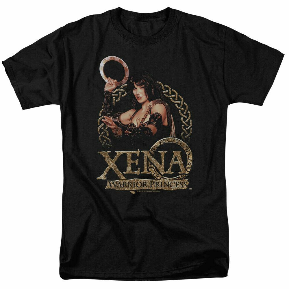 26 Xena Warrior Princess Royalty T Shirt Mens Licensed Classic TV Show Black Unisex T-Shirt XXL