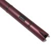 [WARI QUENA PRO WINERED] WARI Professionelle Quena, G-Ton, Hochwertiges Holz-Volksinstrument, Anden-Stil, Weinrote Oberfläche, Modell mit eingraviertem Logo,