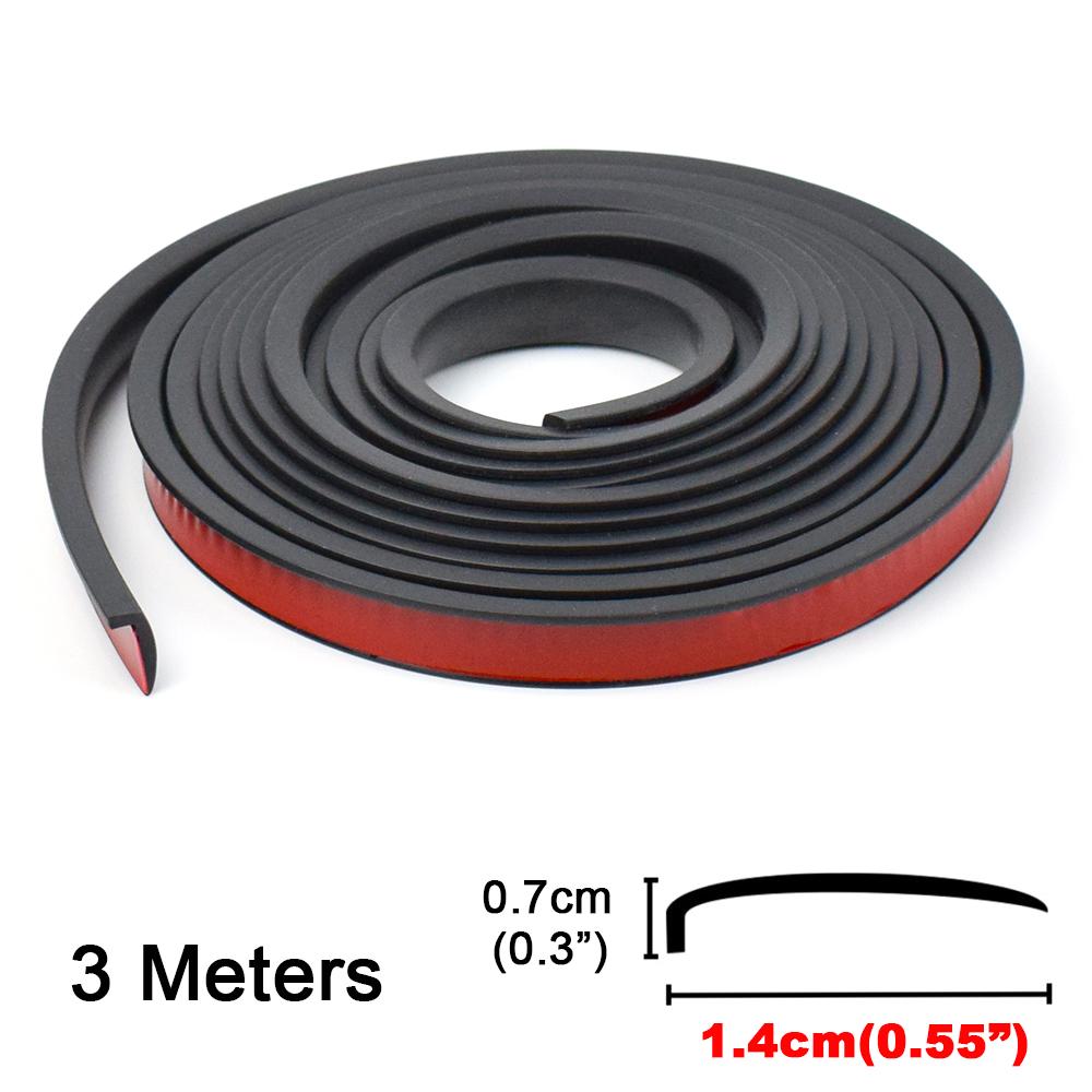 

3-метровые автомобильные расширители арок, расширители крыльев, протекторы для бровей, резиновые уплотнительные полосы, брызговики, кромки колес, защита кузова от царапин