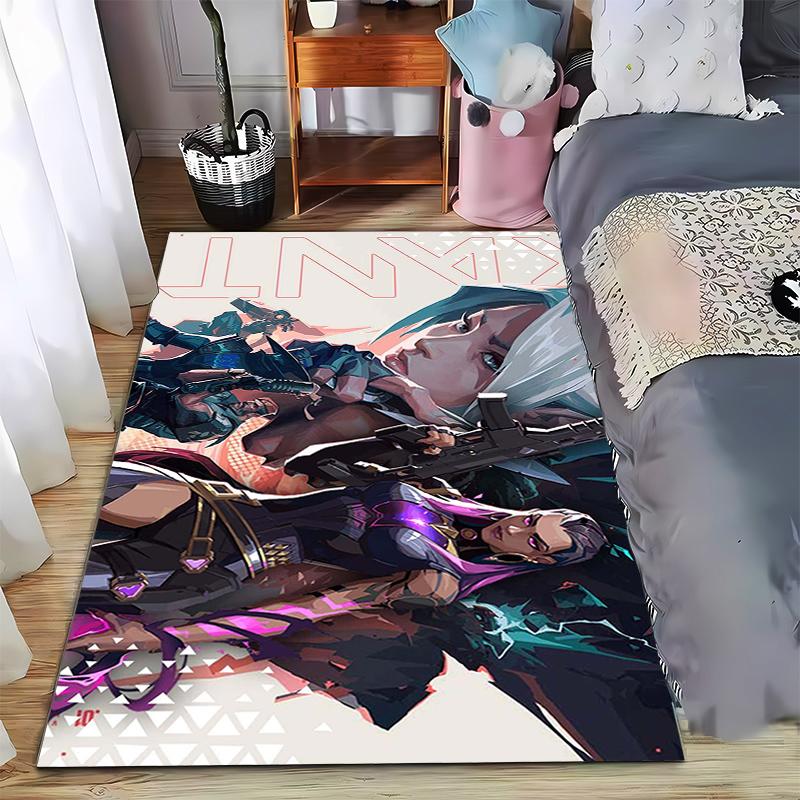 

Colorful Modern Game Character Rug Suitable for use as an anti-slip game mat for living room and bedroom sofas 40x60cm( 15x23in )