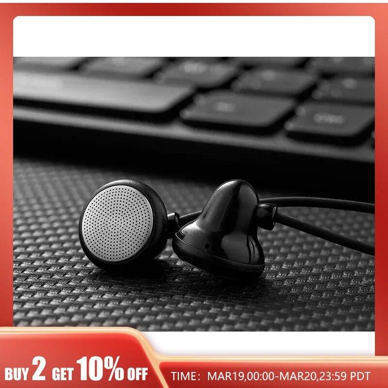 

Temperament X6 Наушники-вкладыши с плоской головкой 16 мм HIFI Проводная гарнитура Спортивные наушники открытого типа для игр/Stellar