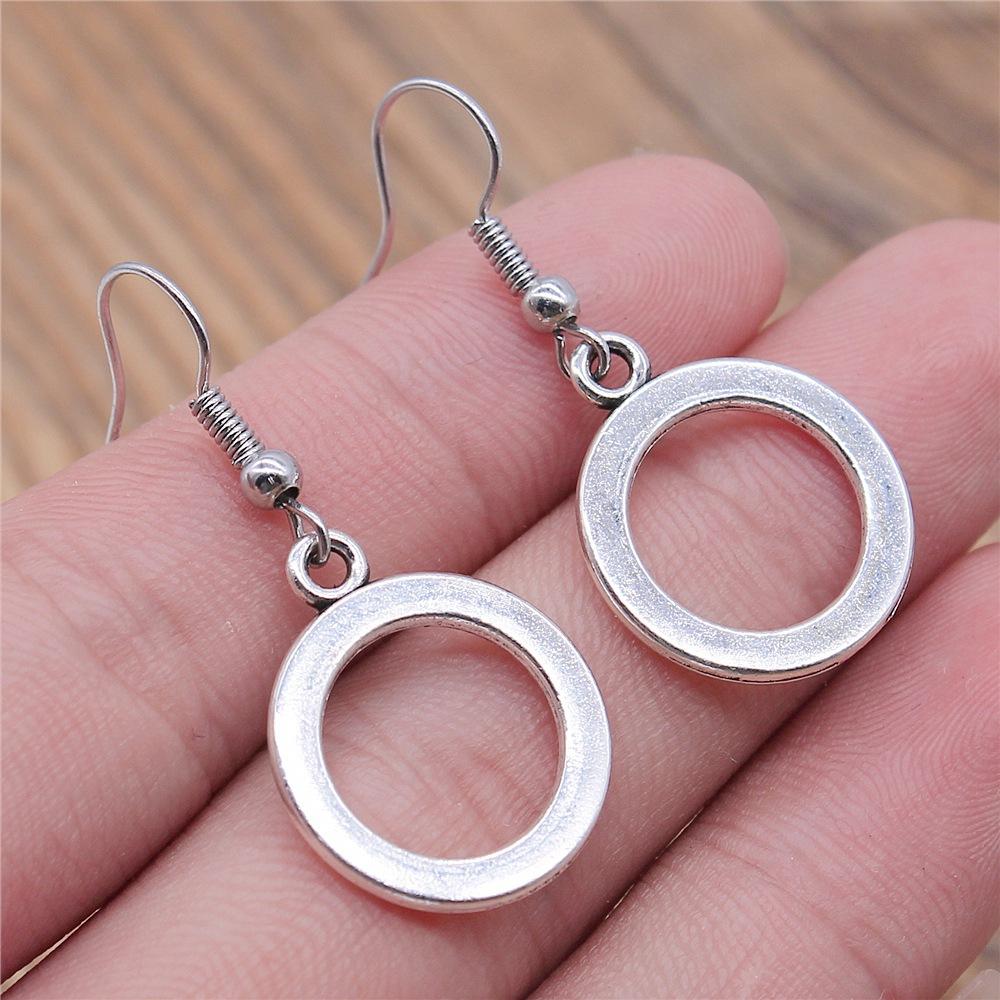 30 Styles Women Fashion Simple Handmade Earrings Geometric Swirl Triangle Teardrop Pendant Dangle Earrings
