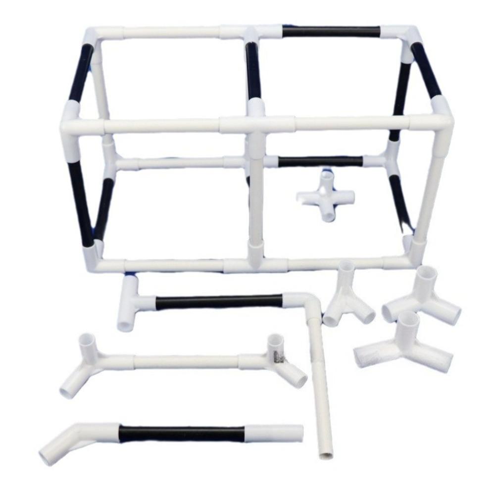 5 Stück 12mm PVC Gerade Winkel Kreuzverbinder Gelenk 60 90 120 135 Grad T-Verbinder PVC Rohrfitting DIY Zelt Befestigungsteile