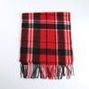 Winter imitation cashmere plaid fringed scarf scarf versatile women's autumn and winter new scarf warm shawl