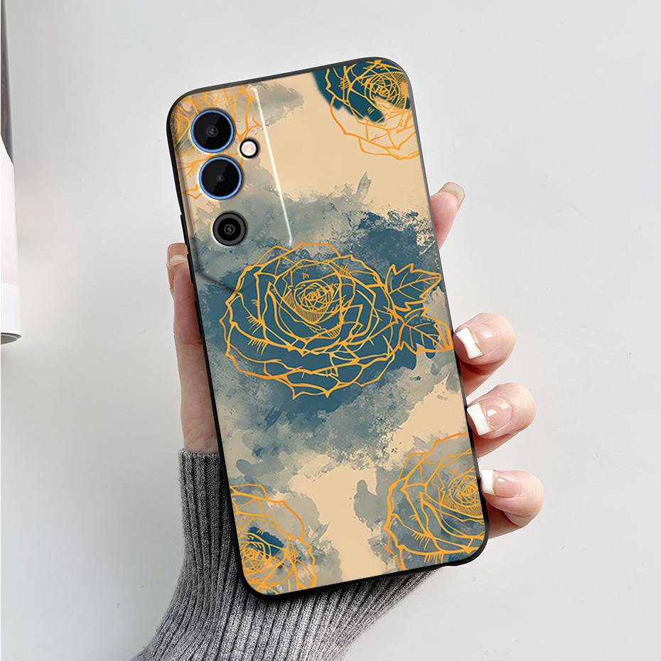For Tecno Pova Neo 2 Case Pova Neo2 LG6n Cover Black TPU Soft Silicone Phone Case For Tecno Pova Neo 2 Coque Protective Fundas