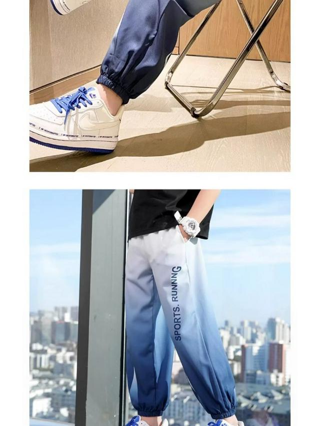Boys' Summer 2025 Fashion: Loose-Fit Straight Leg Pants