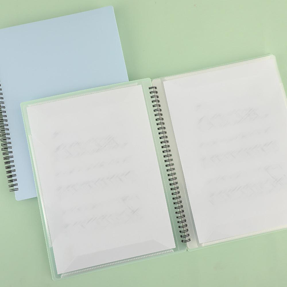 Contiguous Page Design Multi-layer Music Score Folder 40 Pockets A4 Sheet Music Folder  Paper Sheet