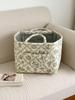 Foldable Floral Laundry Hamper: Lightweight, Portable, and Multi-use Storage Basket