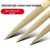 Tungsten Steel Coarse Tooth Hand File for Woodworking & Chainsaw - Wear-Resistant, Fine Finish