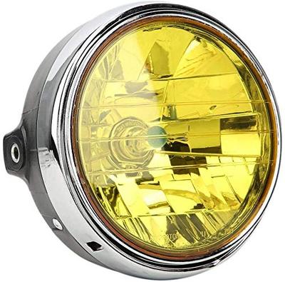 Ranzek Headlight for CB400SF, Hornet 250, CBX400, VTR250, Jade, and CB250F (Yellow Cover)