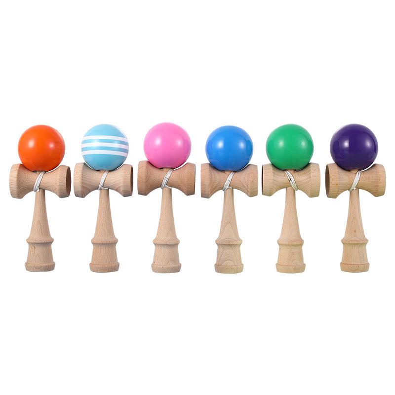 Skill Ball Wooden Kendama - Children's Educational Toy for Fitness and Leisure