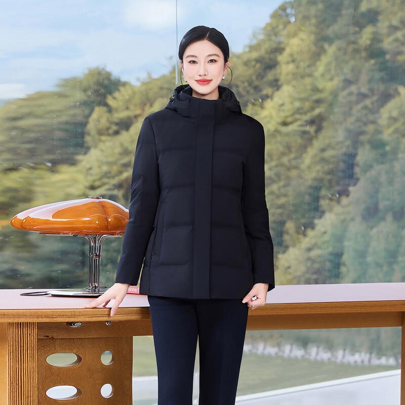 Teluoman Unisex Business Winter Down Jacket