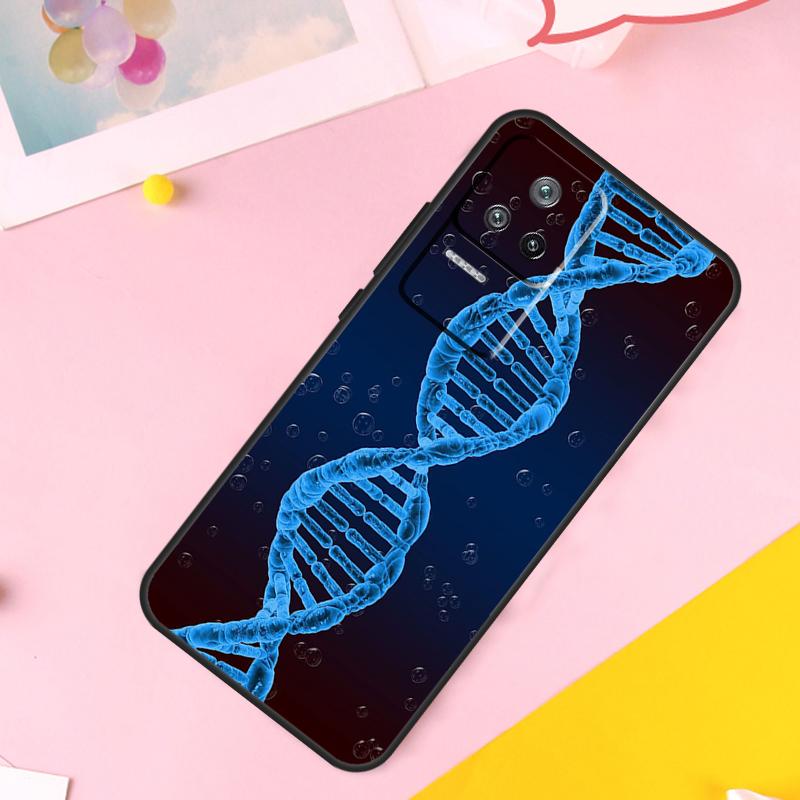 Science DNA Biology Case For POCO M6 X6 Pro X3 X4 X5 M5s F3 F5 Xiaomi 14 Ultra 12 13 Lite 11T 12T 13T Pro Funda