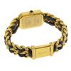 Chanel Premiere M Watches H0001 blackDial Plated Gold/leather Quartz Analog Display Women Used