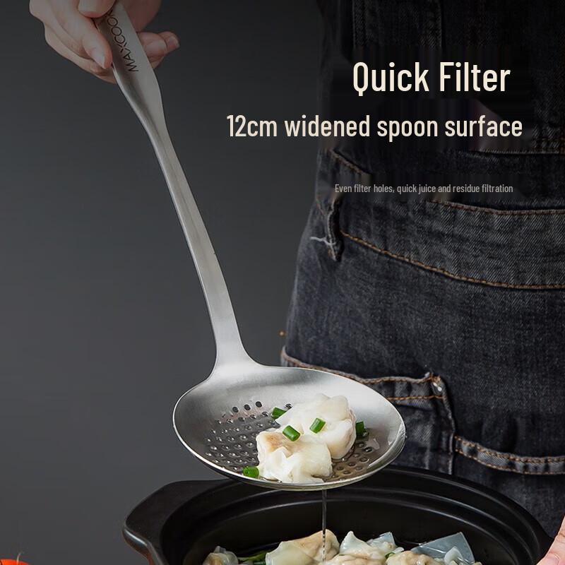 Meichu Edelstahl 3-teiliges Küchenhelfer-Set