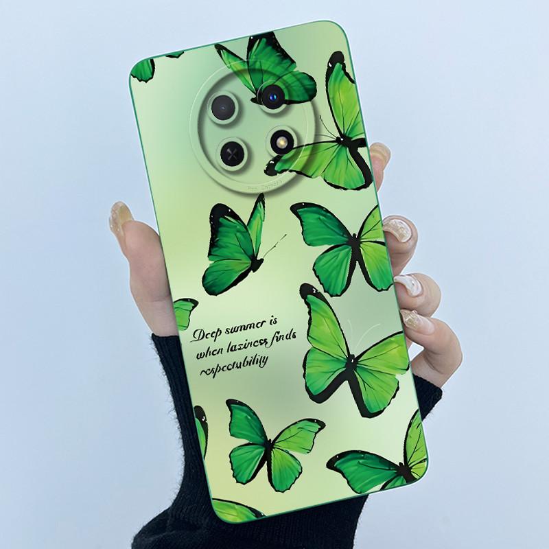 Case For Huawei Nova 14i Phone Case Coque Simplicity Oil Painting Flowers Silicone Soft Back Cover For Huawei Nova14i 14 I Funda