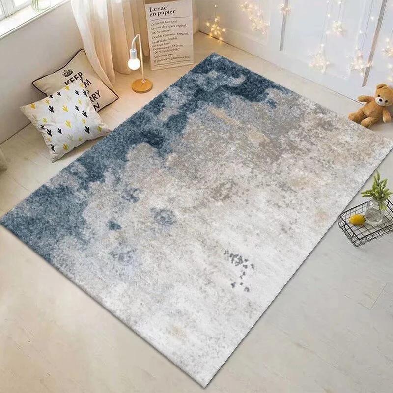 Modern Geometry Luxury Area Rug - Non-Slip Washable Soft Carpet for Living Room Bedroom Lounge | Premium Home Decor Floor Mat