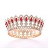New Full Diamond Baroque Round Bridal Accessories From Europe and America Alloy Hairband and Round Crown