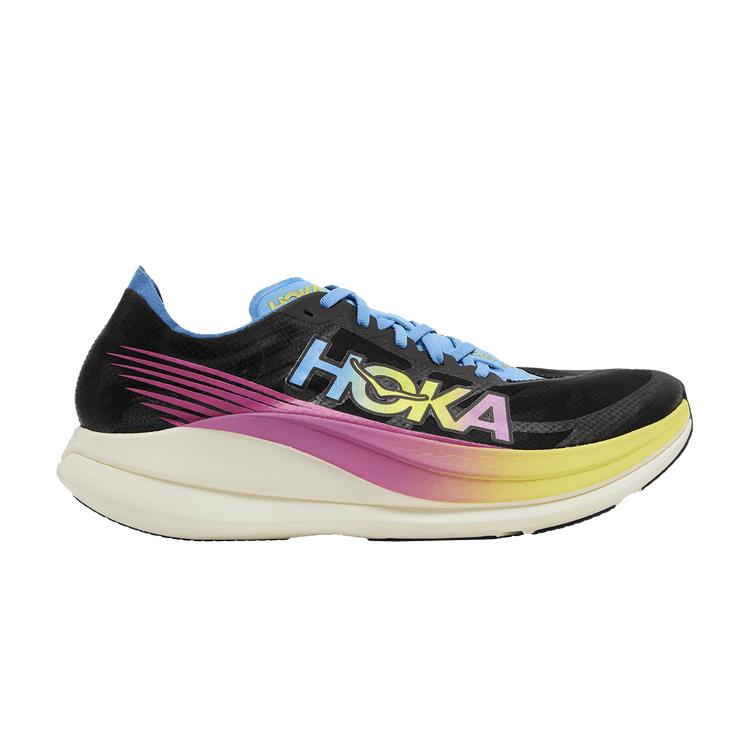 HOKA Rocket X 2  Black Rainbow  40