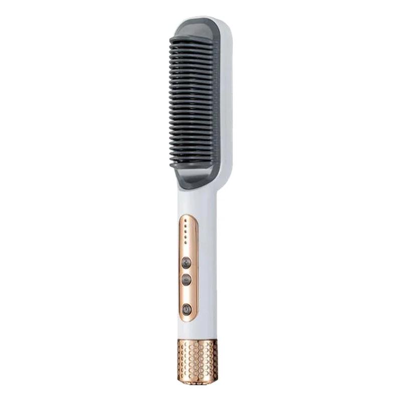 Negative Ion Hair Straightener Hot Sale Mini Hair Straightener Hot Comb Customized Hairs Styling No Harm To Hair Anti Scalding
