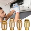 Heavy Duty 6 Inch Vertical Mount Brass Check Valves With Thickened Body For High Pressure Systems Plumbing Applications