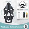 ROADNADO Carbon Bicycle Bottle Cages Carbon Fiber Bottle 25g Carbon Ultra Black (2-Piece Set), Holder, Fiber, Lightweight, Stretchy,