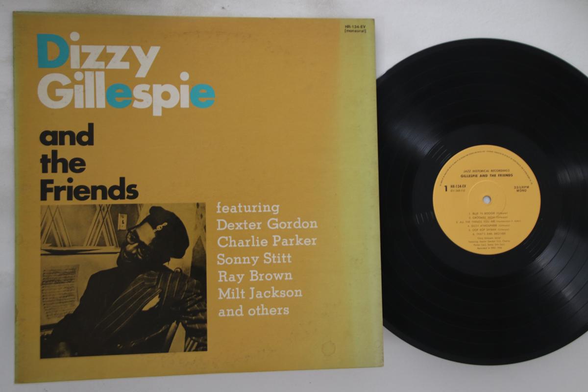 

LP Record DIZZY GILLESPIE - And Friends HR134EV JAZZ HISTORICAL 1973 Japan Jazz Used