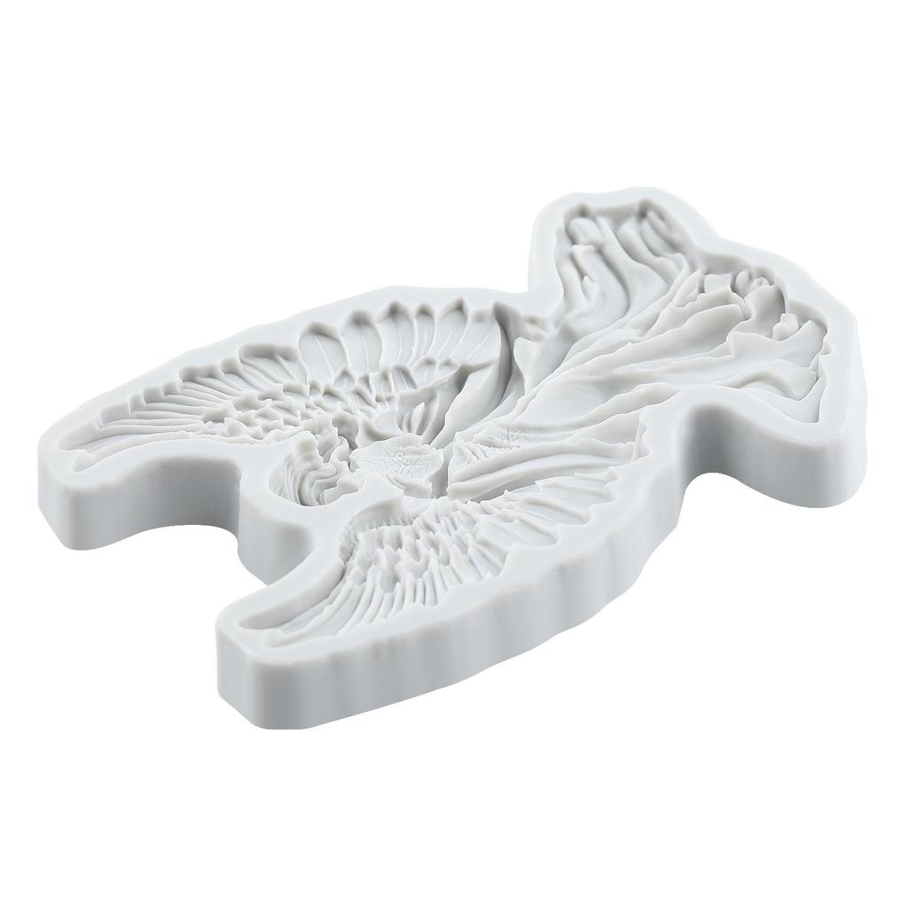 Angel Silicone Mold Angel Fondant Molds Cake Decorating Tools Cupcake Topper Candy Sugar Craft Gum Paste Polymer Clay