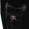 VINTAGE Black Corps Corduroy pants black Logger Pants Men's Used