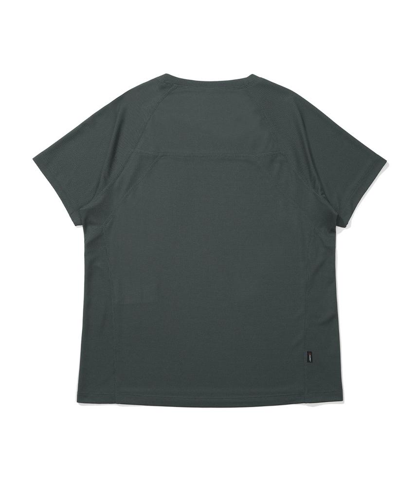 SIERRA DESIGNS W) Mendenhall Polartec Powerdry Short Sleeve T-Shirt Navy