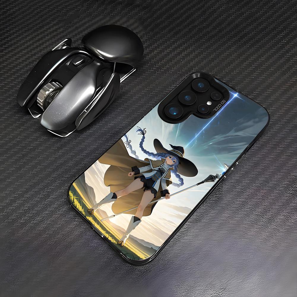 R-Roxy Mushoku Tensei Anime Phone Case For Samsung S26 S25 Plus S20 S20 Plus S22 Ultra S23 FE S21 Plus S21 Ultra Colorful Cove