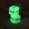 Led Party Decorations Festival Glow-in-the-dark Wedding Acrylic Plastic Halloween Decoration Games Luminous Cosplay Dice Home