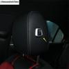 Seat Head Pillow Adjust Button Cover Trim For Mercedes-Benz A Class W177 A200 A220  - 2024 Carbon Fiber / Matte Accessories