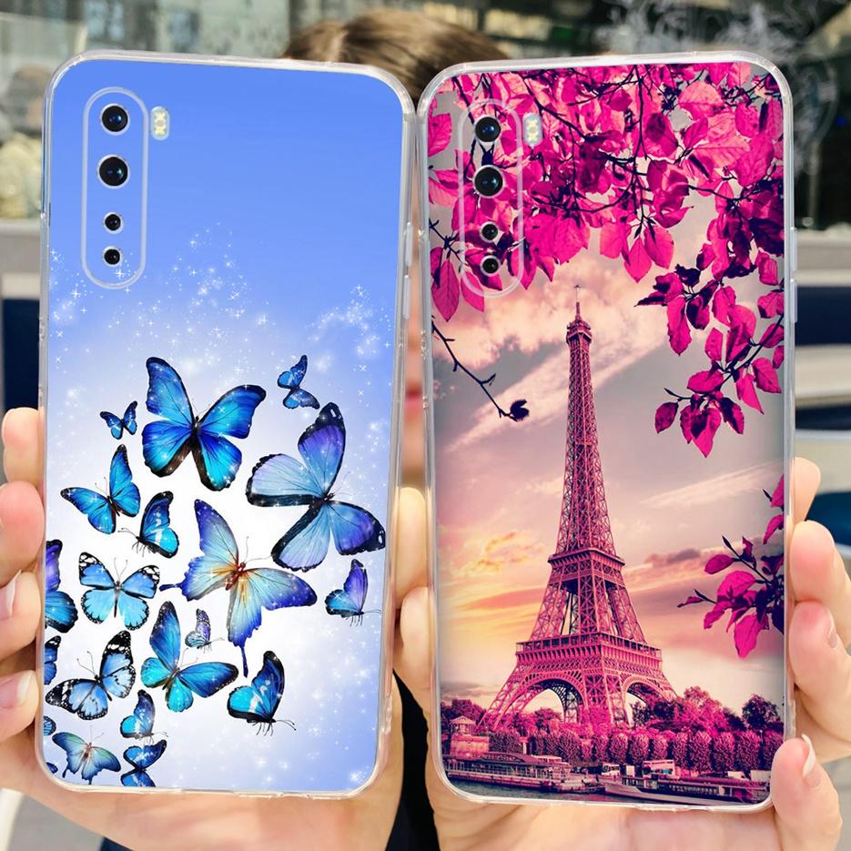 For OnePlus Nord Case 1+Nord AC2001 AC2003 Cute Cat Cartoon Cover Soft Silicone Phone Case For One Plus 8 Nord 5G Oneplus Z Bags