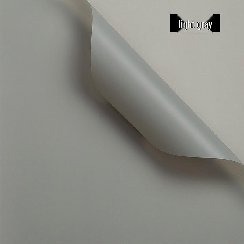 Translucent Waterproof Matte Paper for Florist Bouquets - Korean Solid Color Flower Packaging