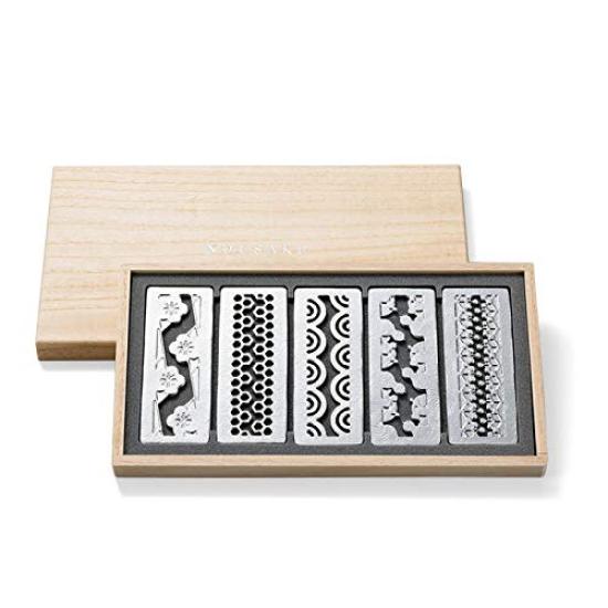 

Nousaku Cutlery Rest Auspicious Crest 5 pieces 600060 - - [100% tin] срібний